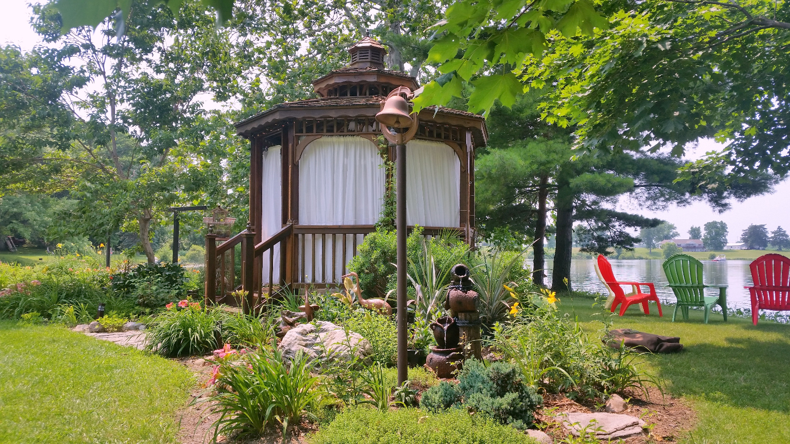Enclosed Cedar Gazebo